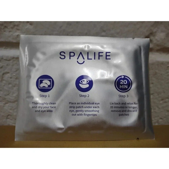 NEW Spalife Rejuvenating Eye & Lip Depuff Patches Mask Hydrating, Total Of 9pc - Picture 2 of 3